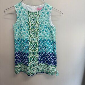 Lilly Pulitzer Perla Scale Mermaid Dress size 6